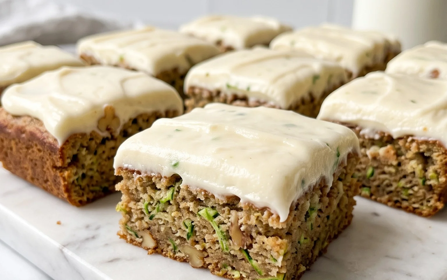Moist Flavorful Zucchini Bars – Best Way to Use Garden Zucchini