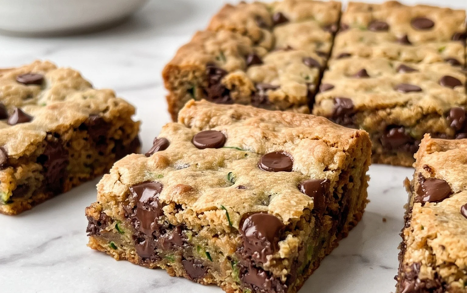 Chocolate Chip Zucchini Cookie Bars – Easy Recipe